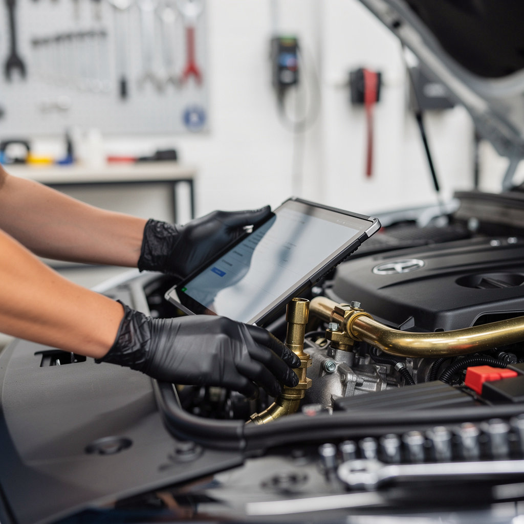 Platinum Plus Garage professional team providing expert car repair and maintenance services in Doha